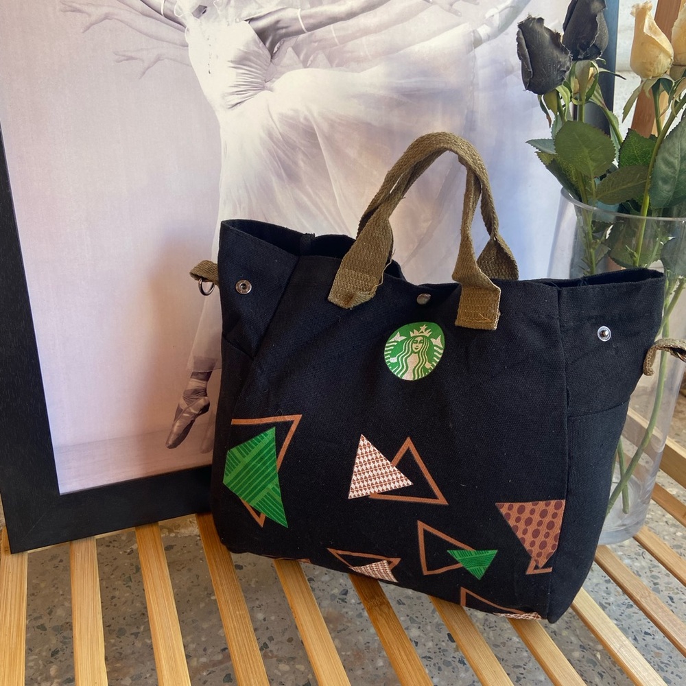 Starbucks Cotton Bag. - Picture 3 of 6